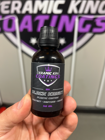 Image of Black Knight - Plastic Ceramic Coating - Permanent Plastic Trim Restorer