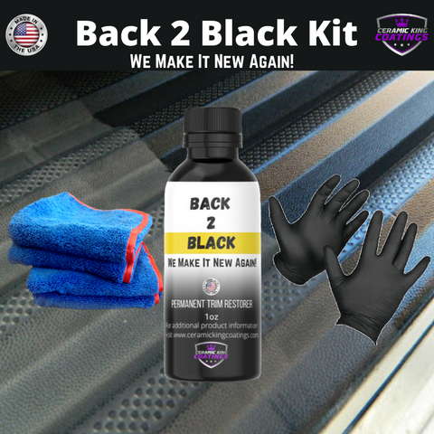 Image of Back 2 Black - Permanent Plastic Trim Restorer