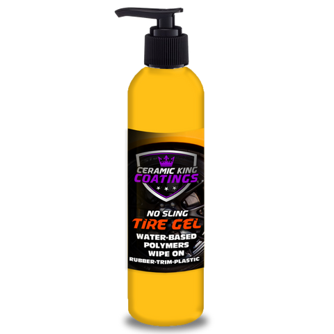 Image of No Sling Tire Gel - Rubber Trim Plastic Dashboard 8oz
