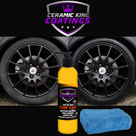 Image of No Sling Tire Gel - Rubber Trim Plastic Dashboard 8oz