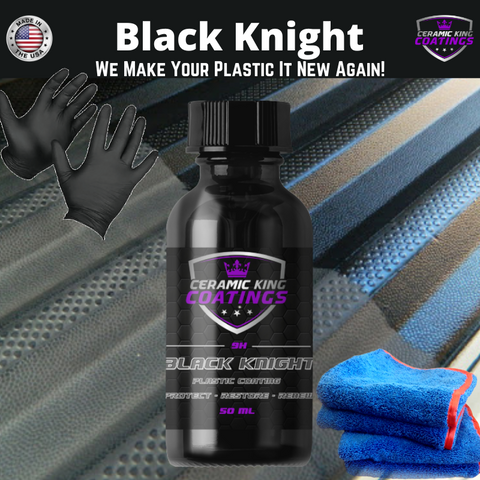 Image of Black Knight - Plastic Ceramic Coating - Permanent Plastic Trim Restorer