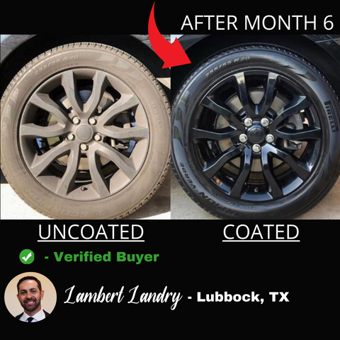 Image of CKC TIRE COATING Semi Permanent Tire Coating - NOT A Dressing - It's a Coating!