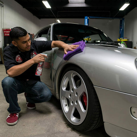 Image of BEST Purple Magic Edgeless 400 GSM Microfiber Towels-Purple 16"x16" -5 Pack