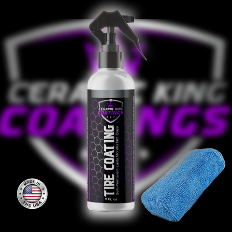 Image of CKC TIRE COATING Semi Permanent Tire Coating - NOT A Dressing - It's a Coating!